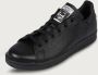 Adidas Stan Smith J Lage sneakers Leren Sneaker Meisjes Zwart - Thumbnail 7