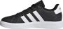 Adidas Sportswear Grand Court 2.0 sneakers zwart wit Imitatieleer 37 1 3 - Thumbnail 7