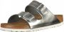 Birkenstock Arizona Dames Slippers Metallic Silver Narrow fit | Zilver | Leer - Thumbnail 5