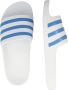 Adidas Originals Adilette Aqua Badslippers Adilette ftwr white blue fusion met. ftwr white maat: 40.5 beschikbare maaten:37 38 39 40.5 42 - Thumbnail 11
