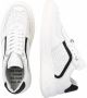 Bronx Witte Lage Sneakers Old Cosmo 66425 - Thumbnail 9
