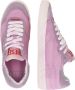 Diesel S-Leroji Low W Low-top sneakers in mesh and suede Pink Dames - Thumbnail 7