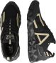 Emporio Armani EA7 Zwarte Bedrukte Sneakers voor Mannen Black Heren - Thumbnail 9