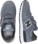 New Balance 574 V1 sneakers grijsblauw zwart wit Suede 33.5 - Thumbnail 3
