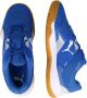 Puma Solarflash Jr II voetbalschoenen blauw wit Jongens Meisjes Imitatieleer 34 - Thumbnail 7