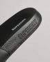 Superdry Sport Code Core Pool Slide badslippers zwart wit - Thumbnail 6