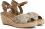 Tommy Hilfiger FW0FW06297 Tommy Webbing Low Wedge Sandal Q1 - Thumbnail 13
