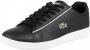 Lacoste Carnaby Evo Zwart Wit Heren Sneaker 39SMA0061 - Thumbnail 4