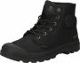 Palladium Pampa Hi Supply Lth 77963-001-M Unisex Zwart Sneakers - Thumbnail 3