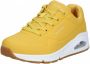 Skechers Uno Stand On Air sneakers geel Textiel Dames - Thumbnail 3
