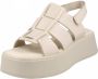Vagabond Shoemakers Witte Courtney Leren Sandalen White Dames - Thumbnail 4