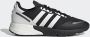 Adidas Originals ZX 1K Boost Schoenen Core Black Cloud White Black Silver Dames - Thumbnail 5