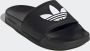 Adidas Adilette Lite J Badslippers Slippers flip flops Zwart - Thumbnail 5