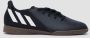 Adidas Perfor ce Predator Edge.4 IN Jr. zaalvoetbalschoenen zwart wit rood - Thumbnail 4