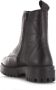 Shoecolate Leren boots met front zip Zwart Leer Biker boots Dames - Thumbnail 4