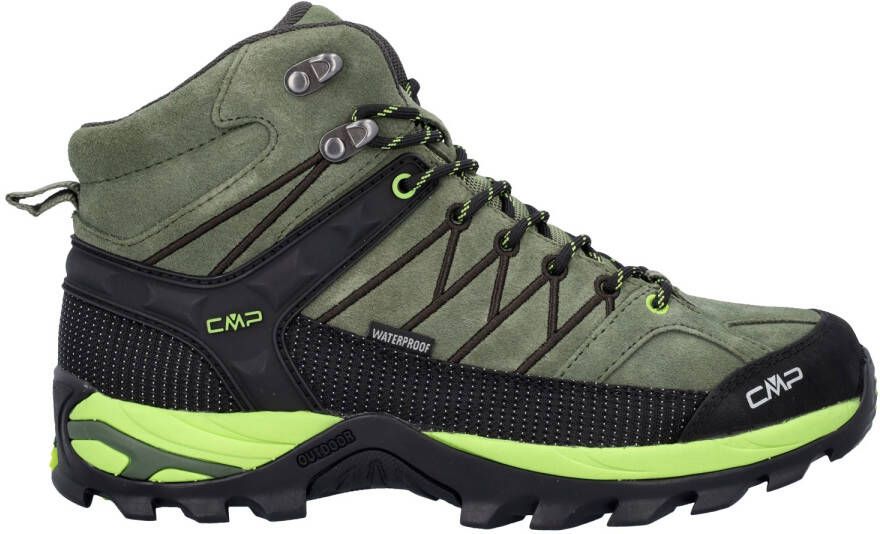 CMP Rigel Mid Trekking Shoes Waterproof Wandelschoenen olijfgroen zwart