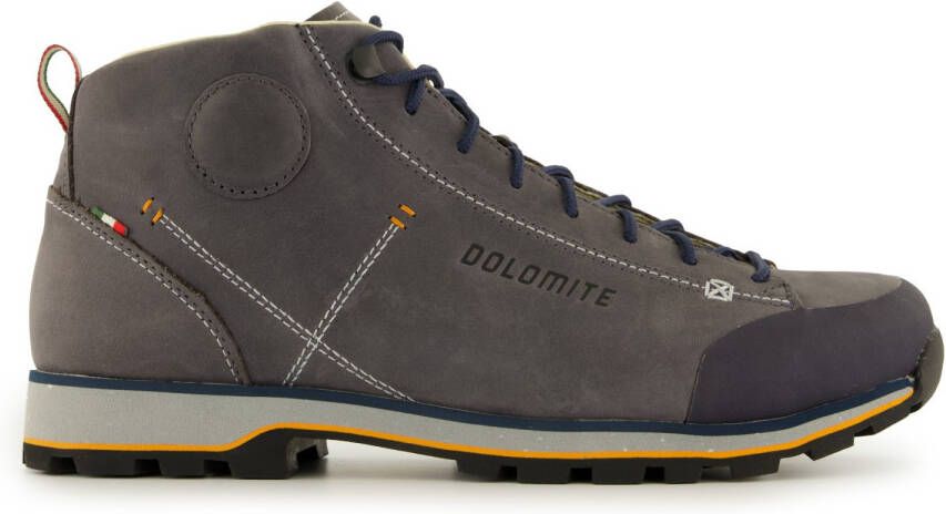 Dolomite Cinquantaquattro Mid Full Grain Leather Evo Sneakers grijs