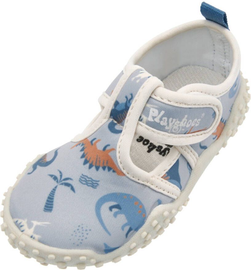 Playshoes Kid's Aqua-Schuh Dino Allover Watersportschoenen grijs