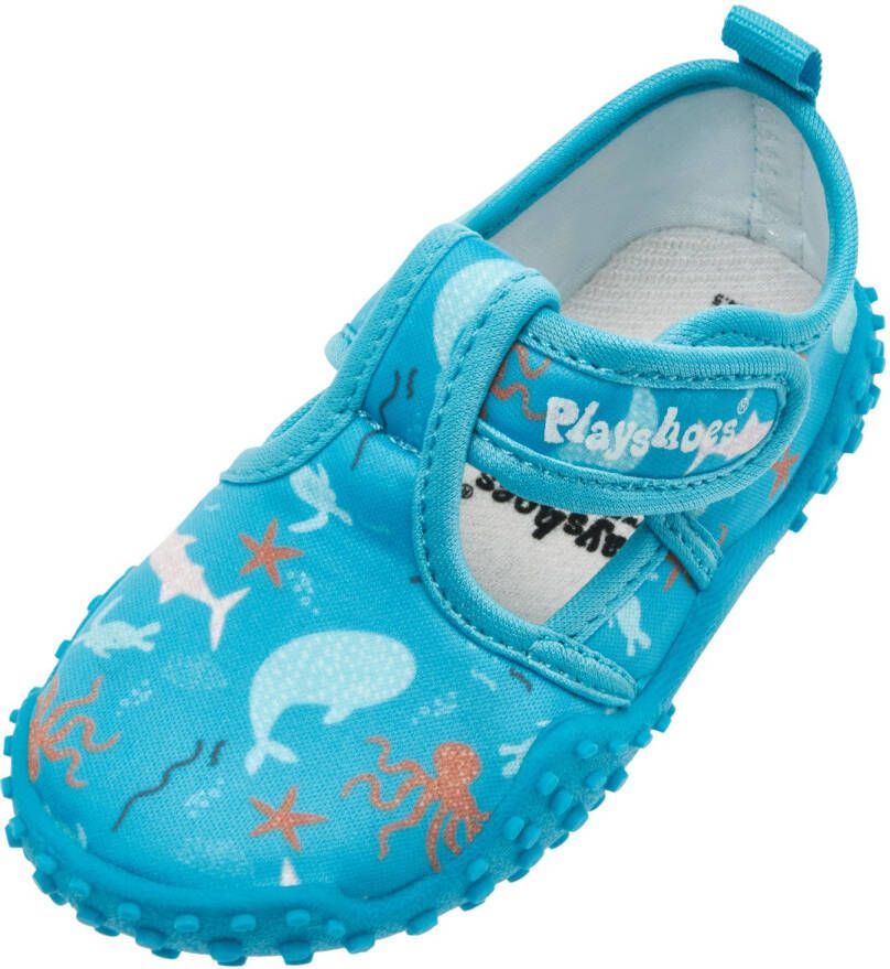 Playshoes Kid's Aqua-Schuh Meerestiere Watersportschoenen blauw turkoois