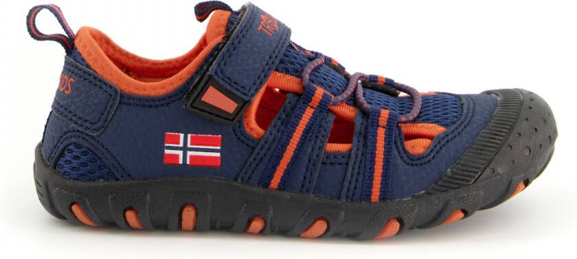 Trollkids Kid's Sandefjord Sandal Sandalen blauw
