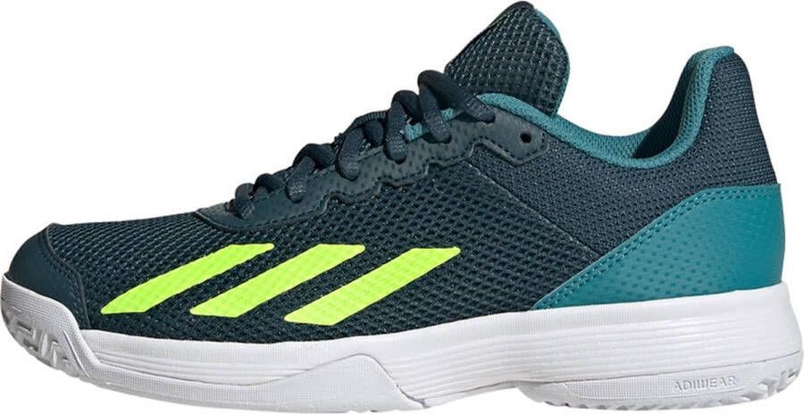 Adidas Performance Courtflash Tennis Schoenen Kinderen Turquoise