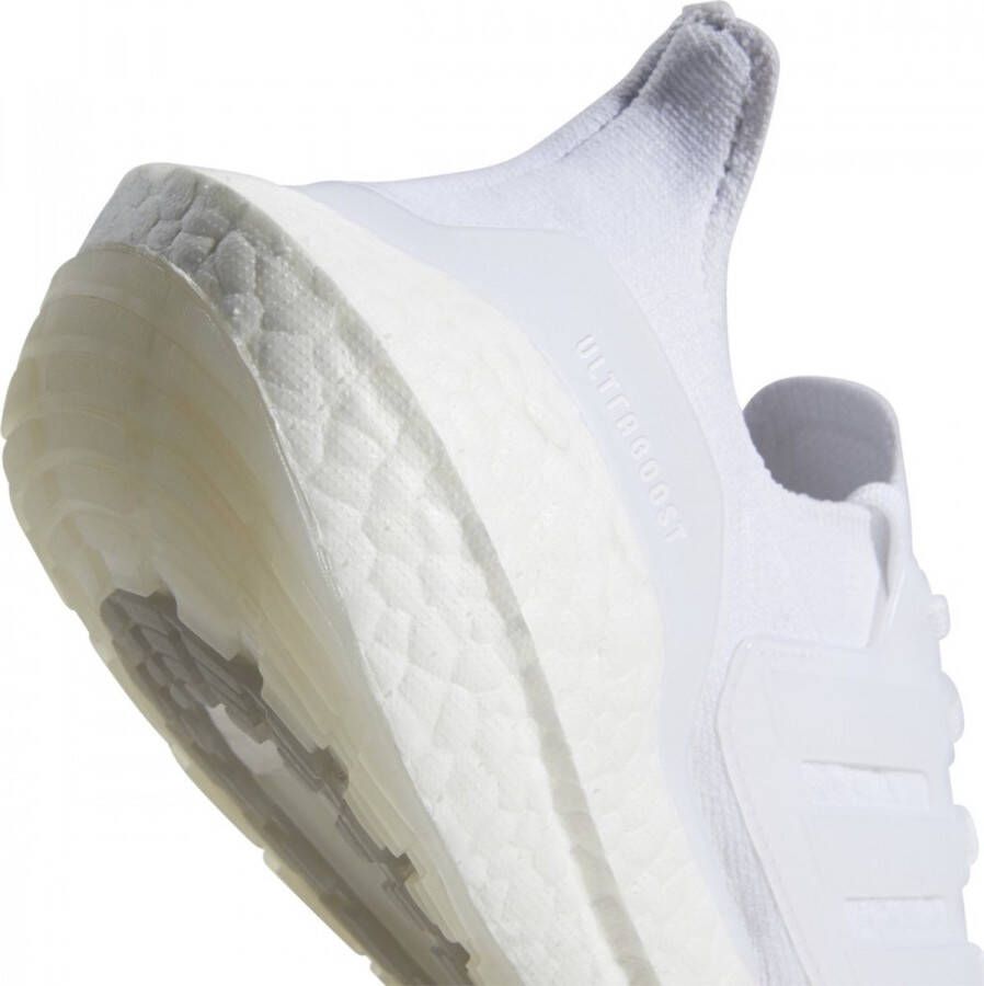 Adidas Ultraboost 21 Cloud White Cloud White Grey Three