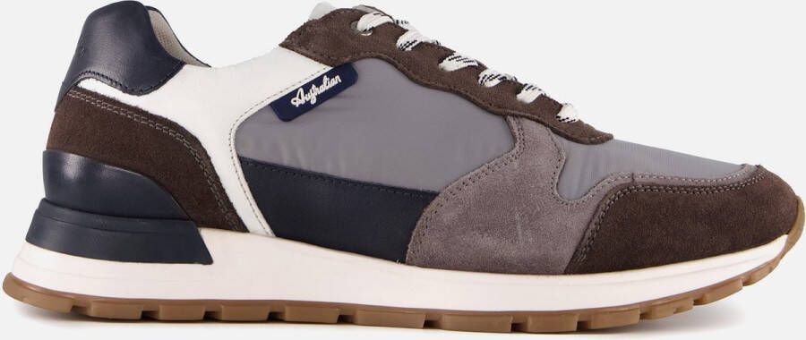 Australian Footwear Galaxy Sneakers Grijs Grey-Blue-White