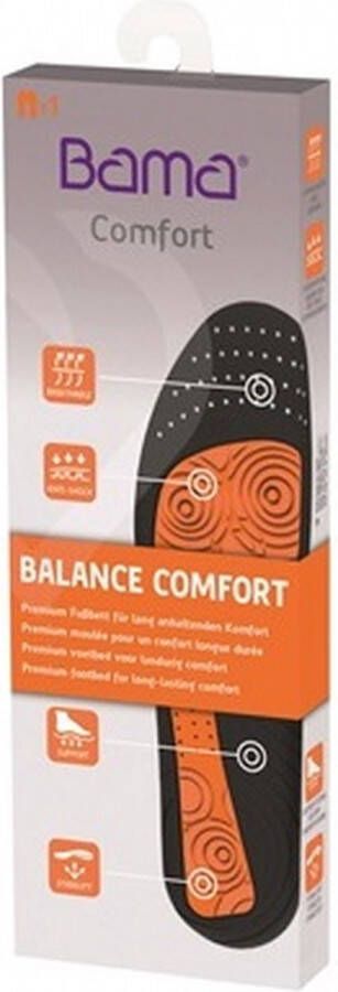 Bama Balance Comfort voetbed premium binnenzool voor meer comfort bij elke stap unisex bruin