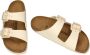 Birkenstock -Dames off-white-crÈme-ivoorkleur slippers & muiltjes - Thumbnail 3