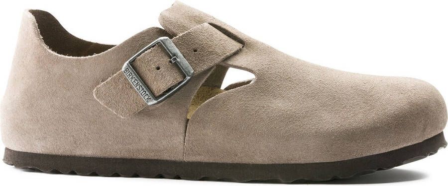 Birkenstock London Instappers Taupe Narrow fit | Taupe | Suede