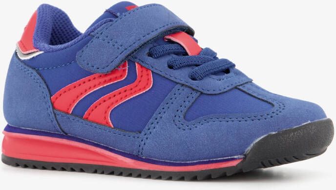 BLUE BOX jongens sneakers blauw rood
