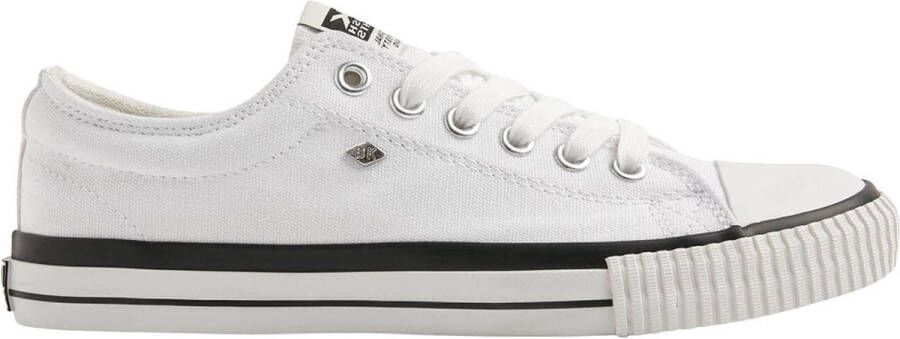 British Knights Master Low Canvas Women Witte Sneakers