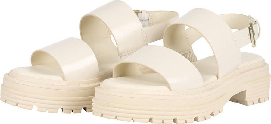 Bullboxer Plateau sandal 171000F2S_ White Dames