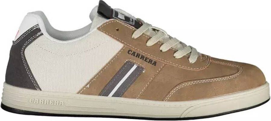 Carrera Bruine Contrast Logo Sneaker Brown Heren