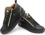 Cash Money Heren Sneaker Majesty Black CMS98 Zwart Maten: - Thumbnail 1
