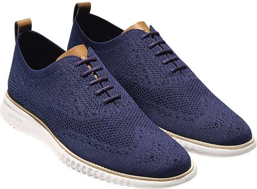 Cole Haan 2.zerogrand Stitchlite Oxford Sneakers Blauw Man