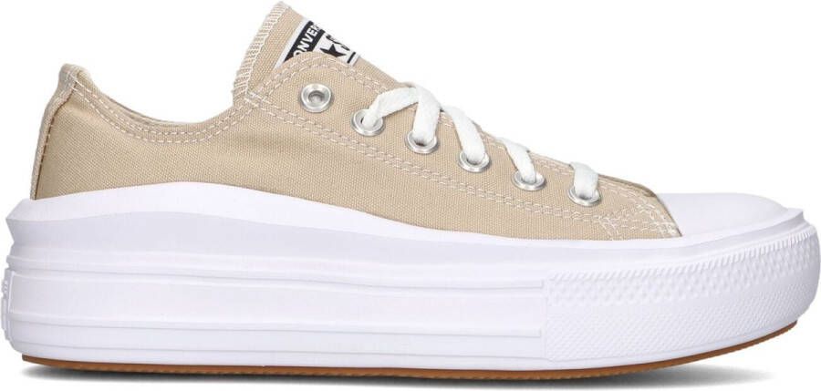 Converse Chuck Taylor All Star Move Low Lage sneakers Dames Beige