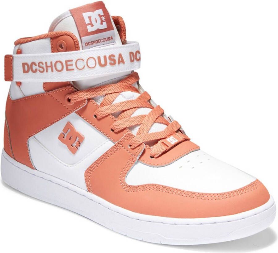 DC Shoes Stijlvolle Trendy Sneakers voor Mannen Orange Heren