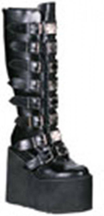 DemoniaCult SWING-815 Plateau Laarzen 36 Shoes Zwart