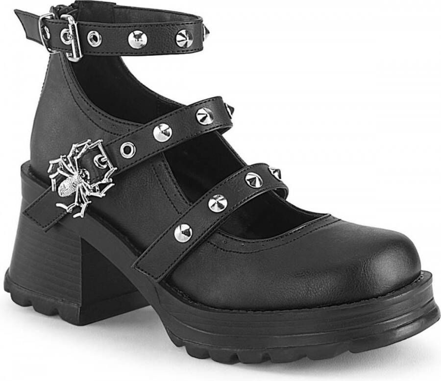 DemoniaCult BRATTY-30 Sandaal 36 Shoes Zwart