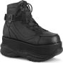 DemoniaCult NEPTUNE-181 Plateau sneakers 41 Shoes Zwart - Thumbnail 2