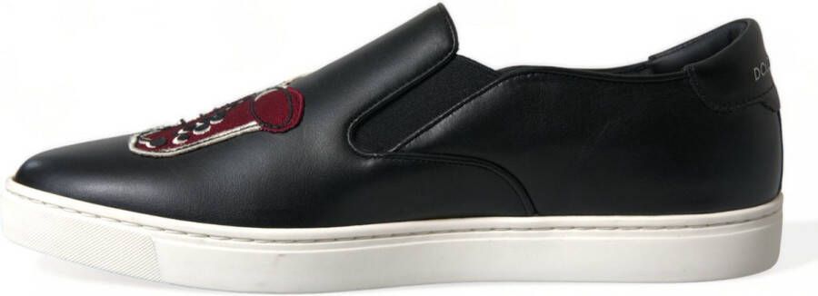 Dolce & Gabbana Verfraaide Slip-On Sneakers In