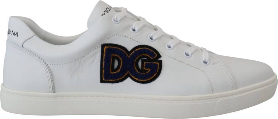 Dolce & Gabbana Nieuwe witte leren casual sneakers White Heren - Foto 1