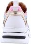 DWRS LABEL DWRS PLUTO sequins Pink Blue Dames Sneaker J5217 - Thumbnail 4