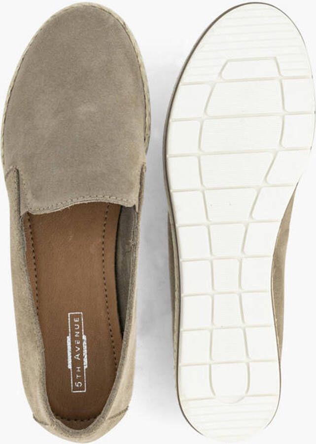 5th Avenue Taupe loafer