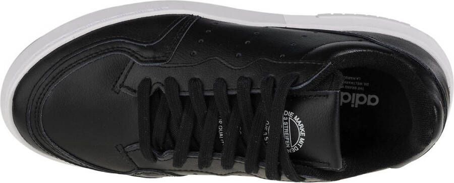 adidas Originals Supercourt Dames Sneakers Sport Casual Schoenen Leer Zwart EE7727