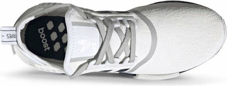 Adidas Originals Nmd_R1 Witte Stoffen Sneakers met Rode en Blauwe Accenten White Heren - Foto 12