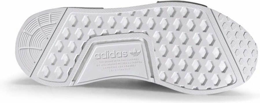 Adidas Originals Nmd_R1 Witte Stoffen Sneakers met Rode en Blauwe Accenten White Heren - Foto 13
