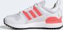 Adidas Originals ZX 700 HD Dames Sneakers Sportschoenen Schoenen Wit GY3292 - Thumbnail 10