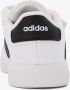 Adidas Sportswear Grand Court 2.0 sneakers wit matzilver Imitatieleer 24 - Thumbnail 6
